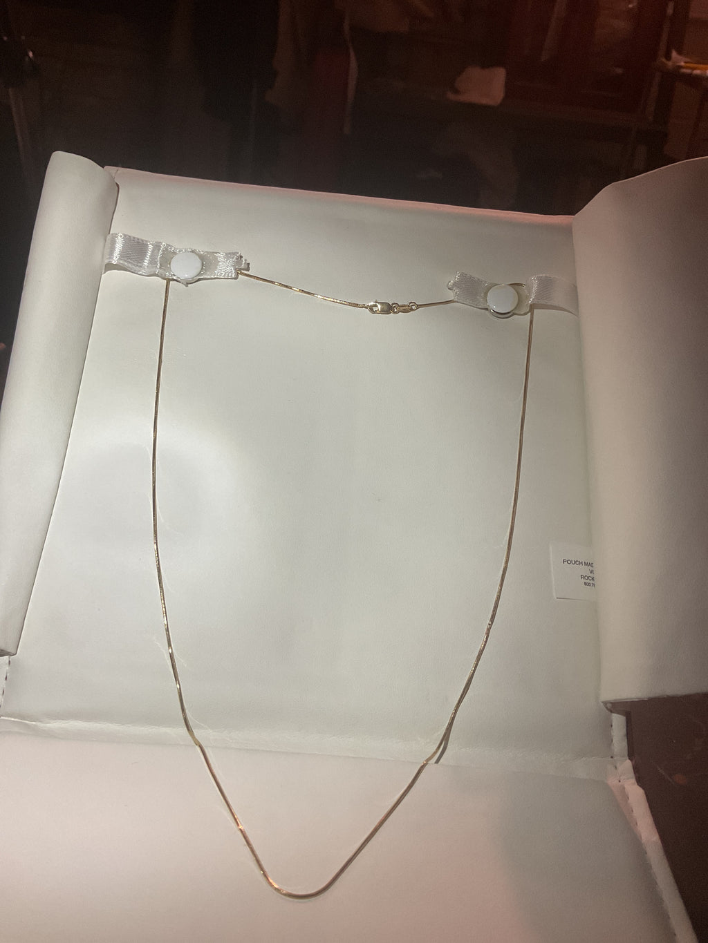 14k solid Gold 3.5 gram 21 inch rope necklace