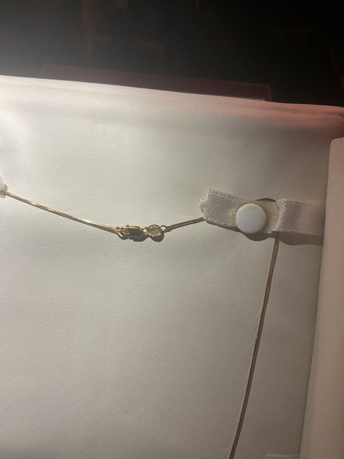 14k solid Gold 3.5 gram 21 inch rope necklace