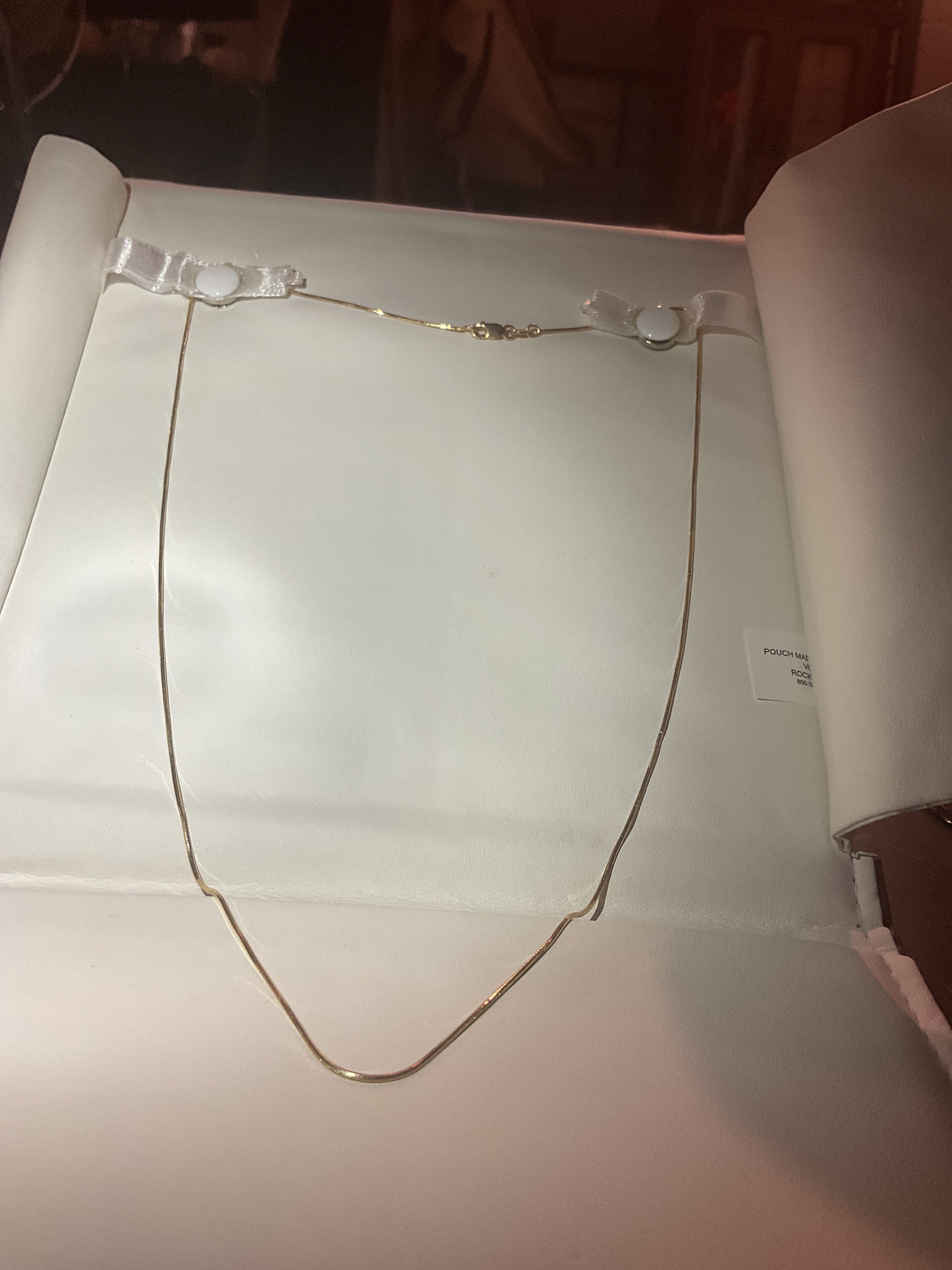 14k solid Gold 3.5 gram 21 inch rope necklace