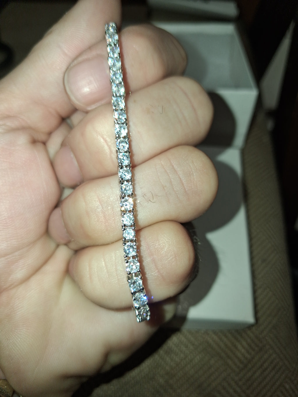 Costume cz 7inch braclet