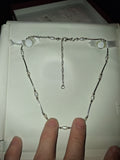 925 silver handmade freshwater pearl necklace