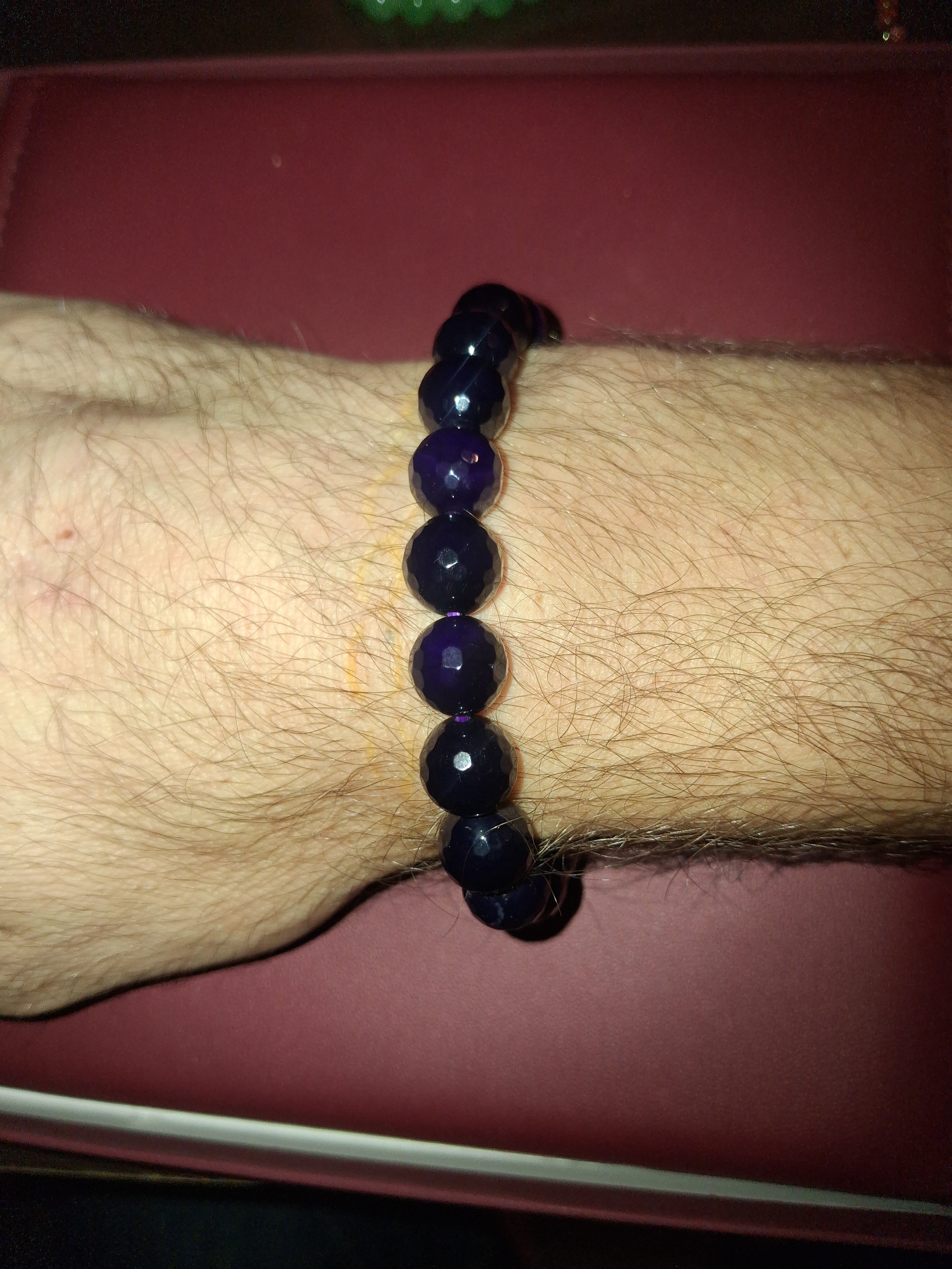 Blue tiger's eye Beaded braclet