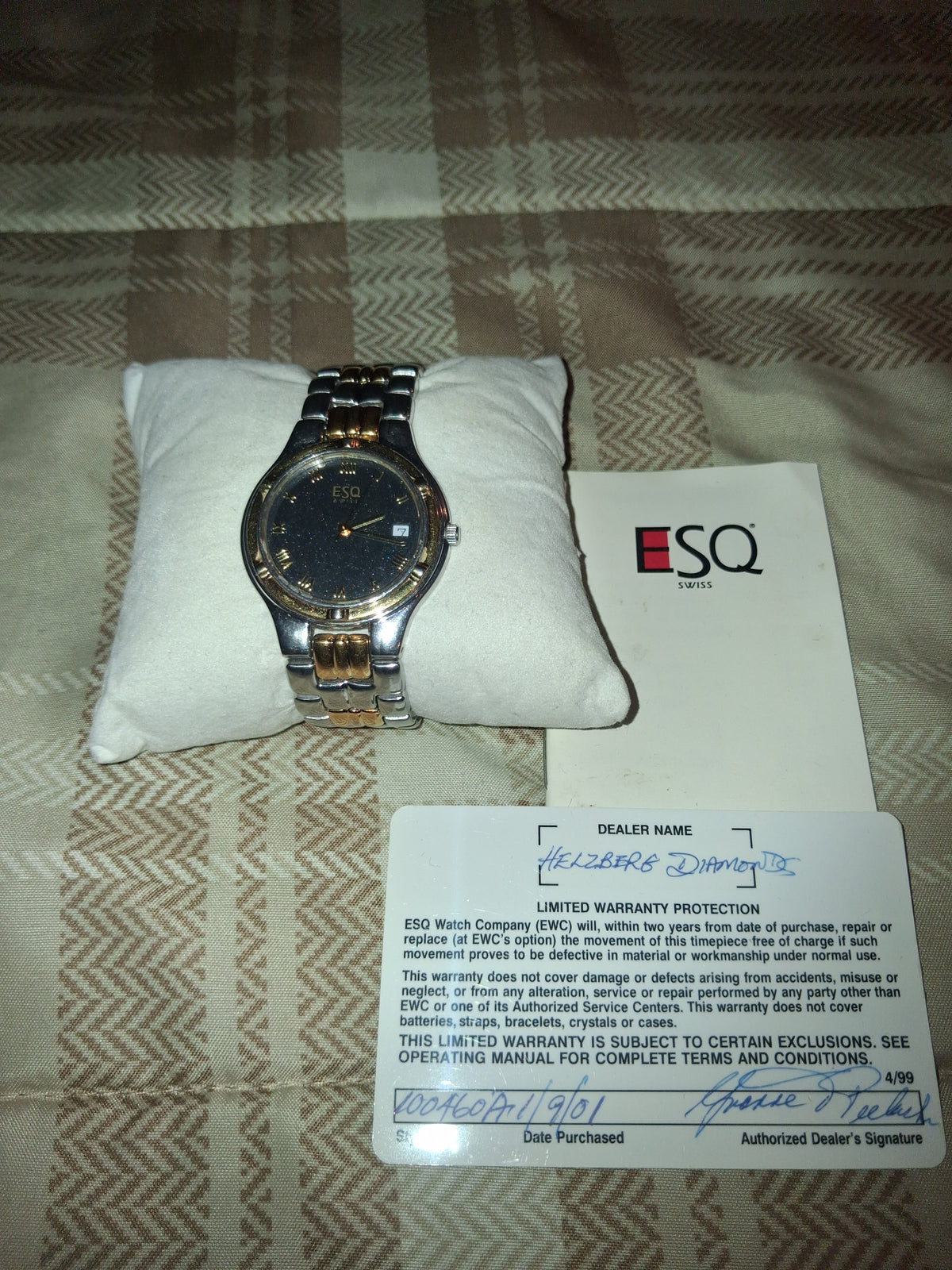 ESQ watch unisex