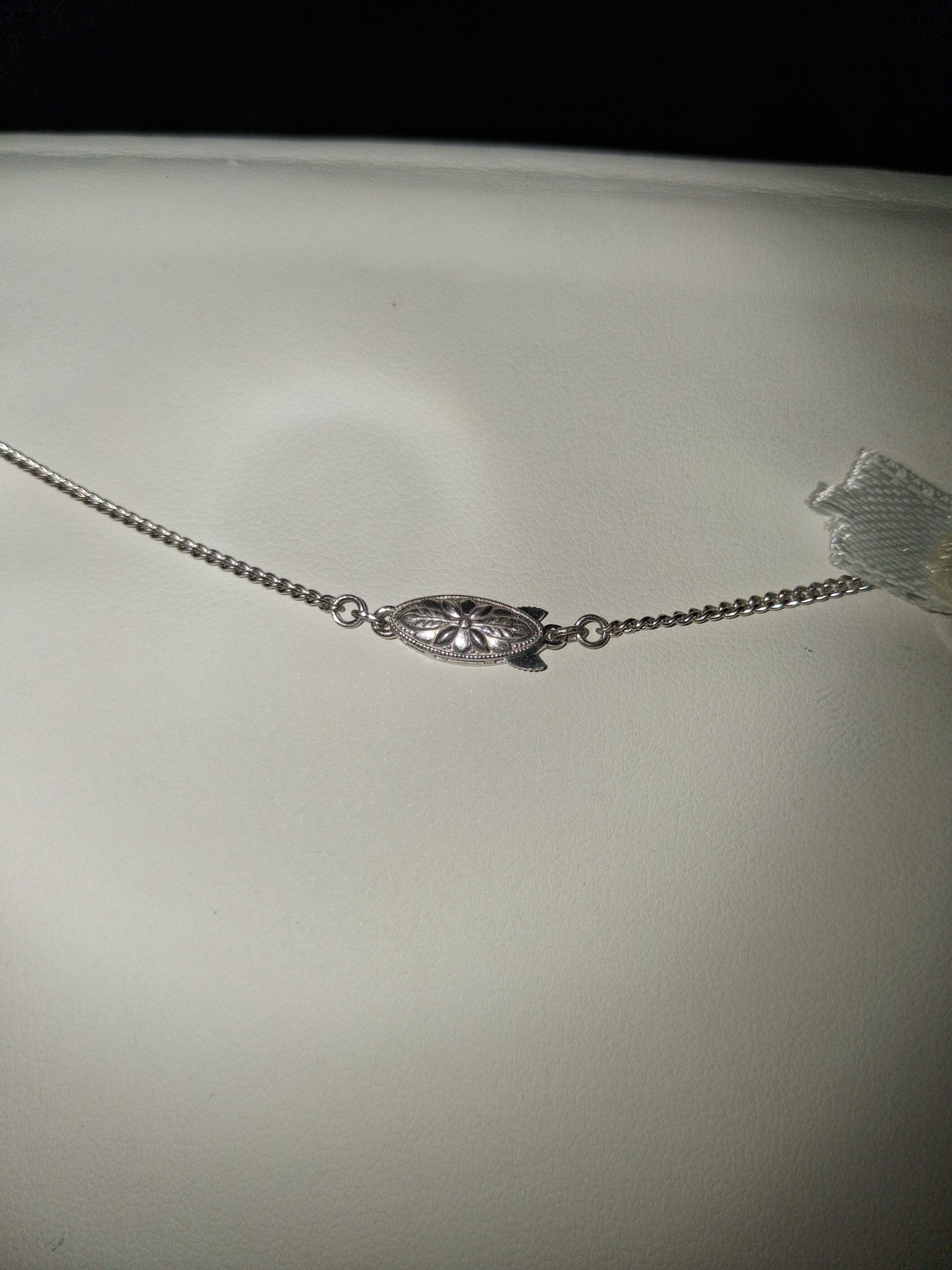 925 silver victorian era handmade necklace.