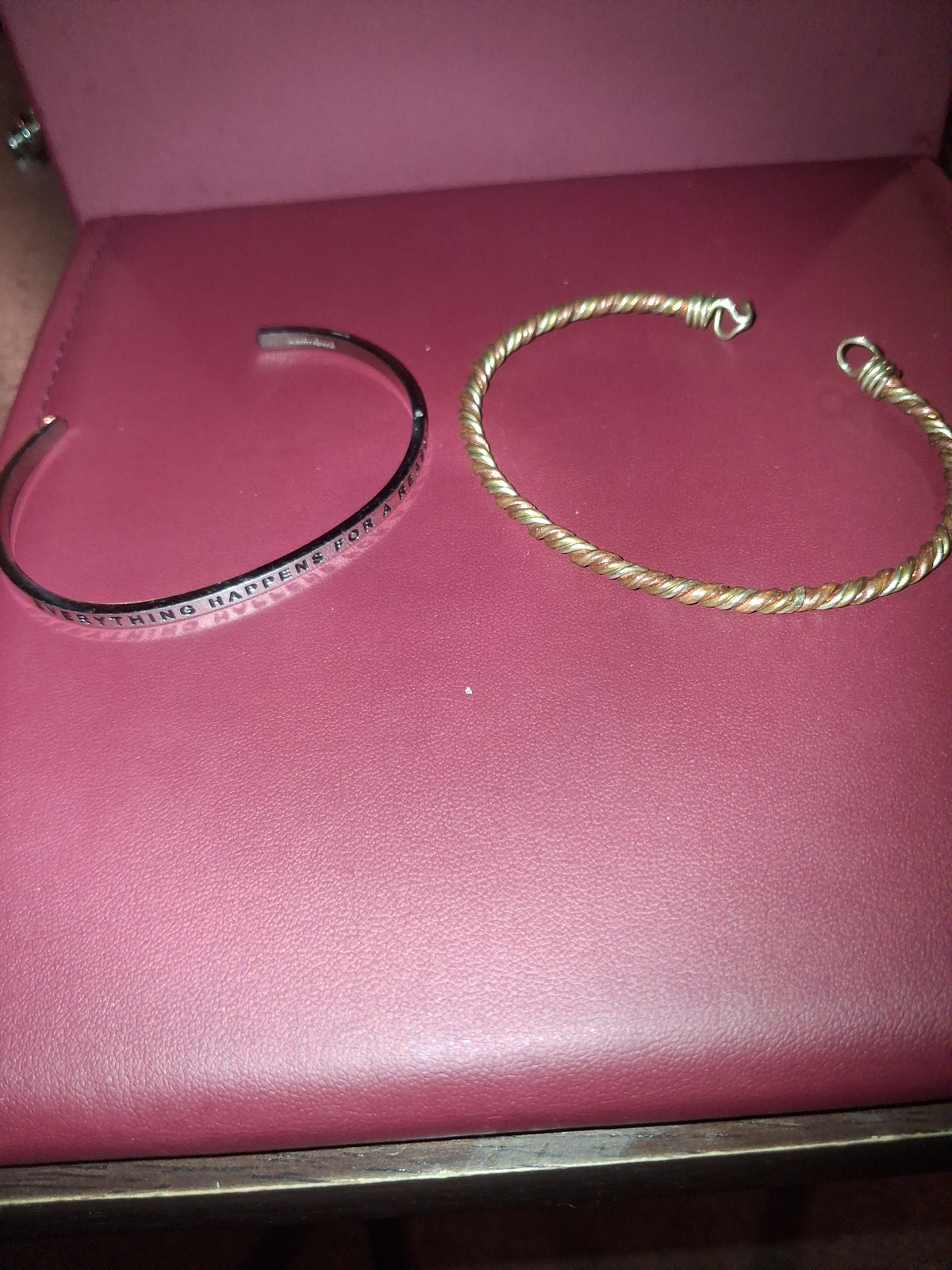 Two estate bracelets for the price of one