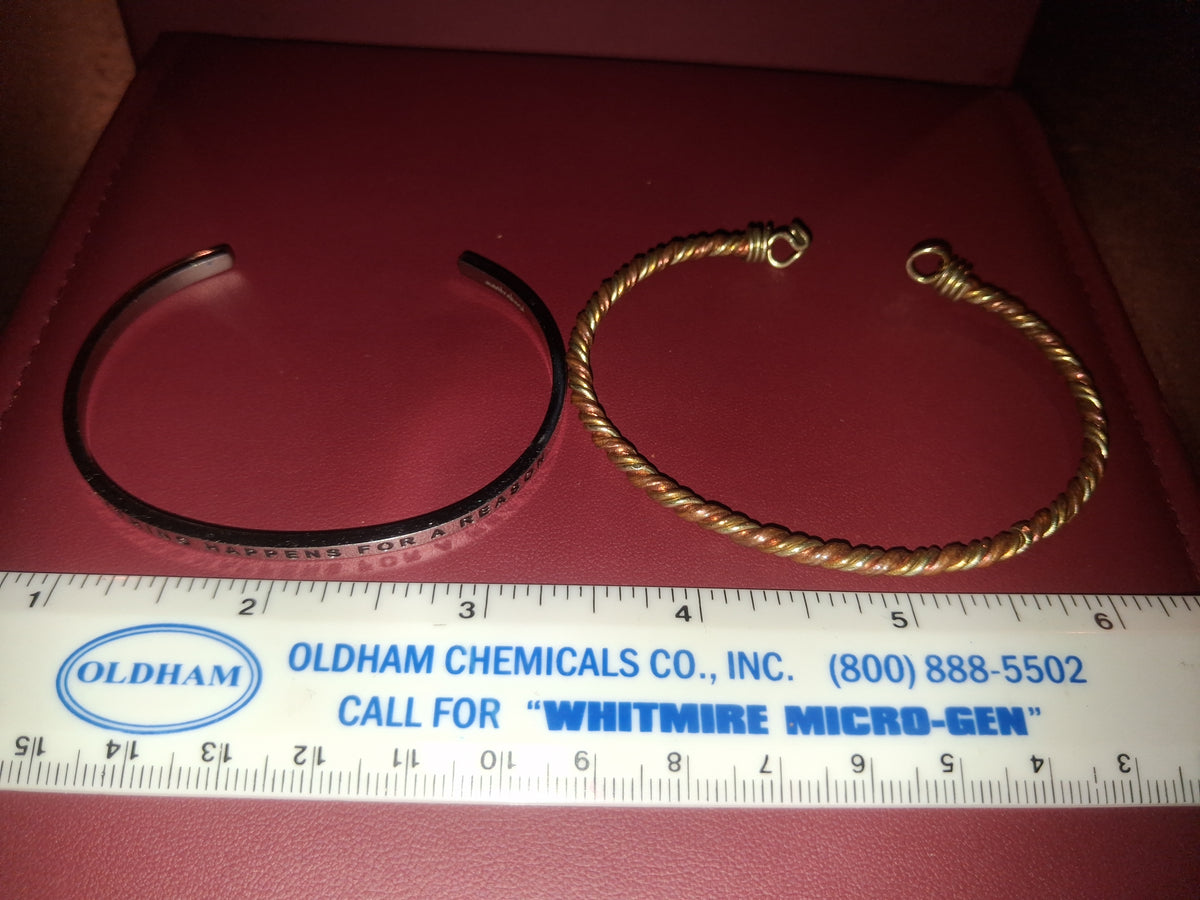 Two estate bracelets for the price of one