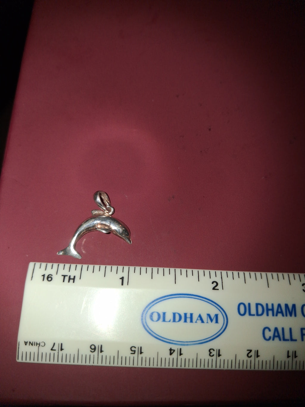 925 silver dolphin 🐬  pendant