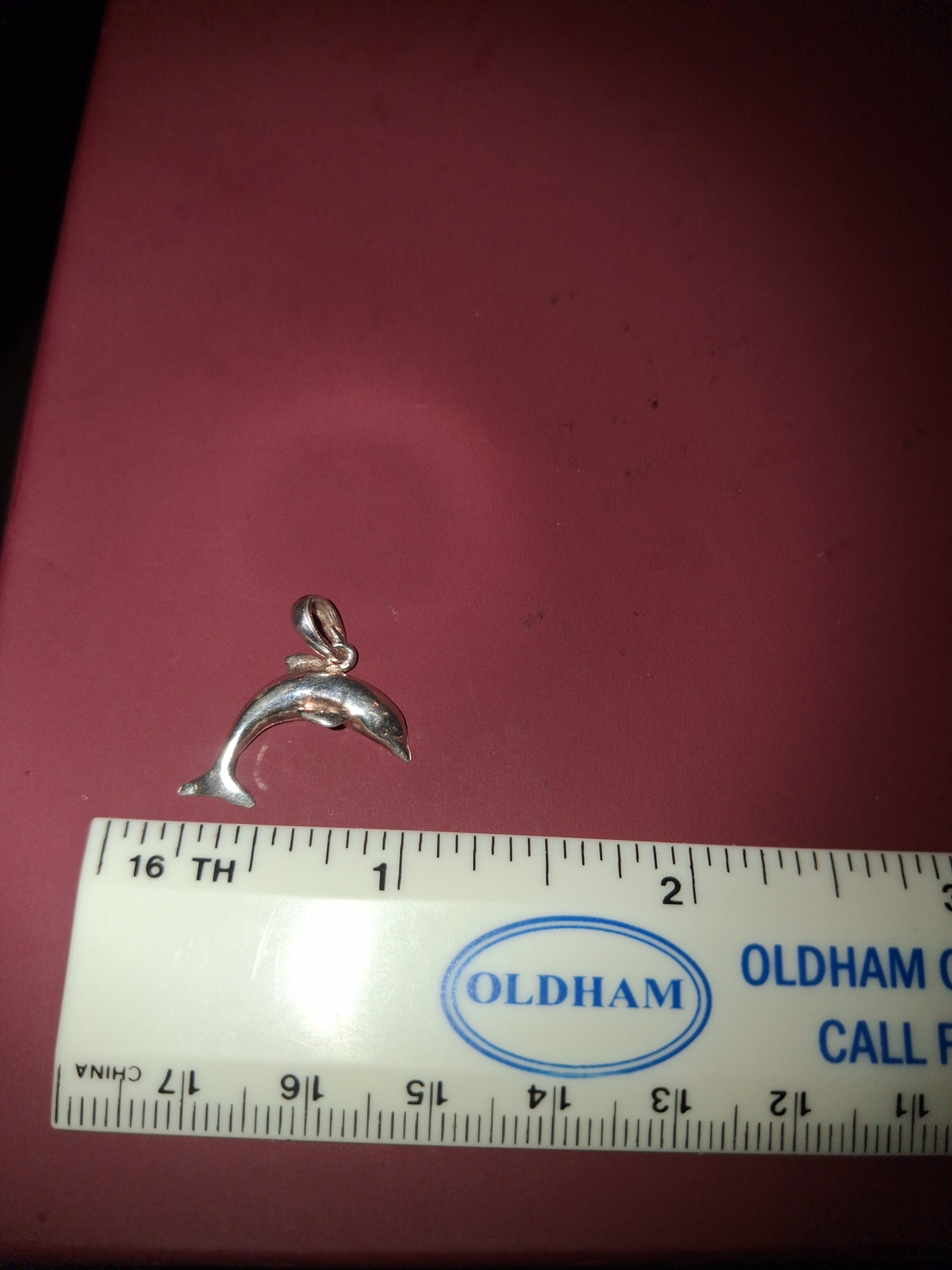 925 silver dolphin 🐬  pendant
