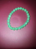 Green aventurine beaded braclet