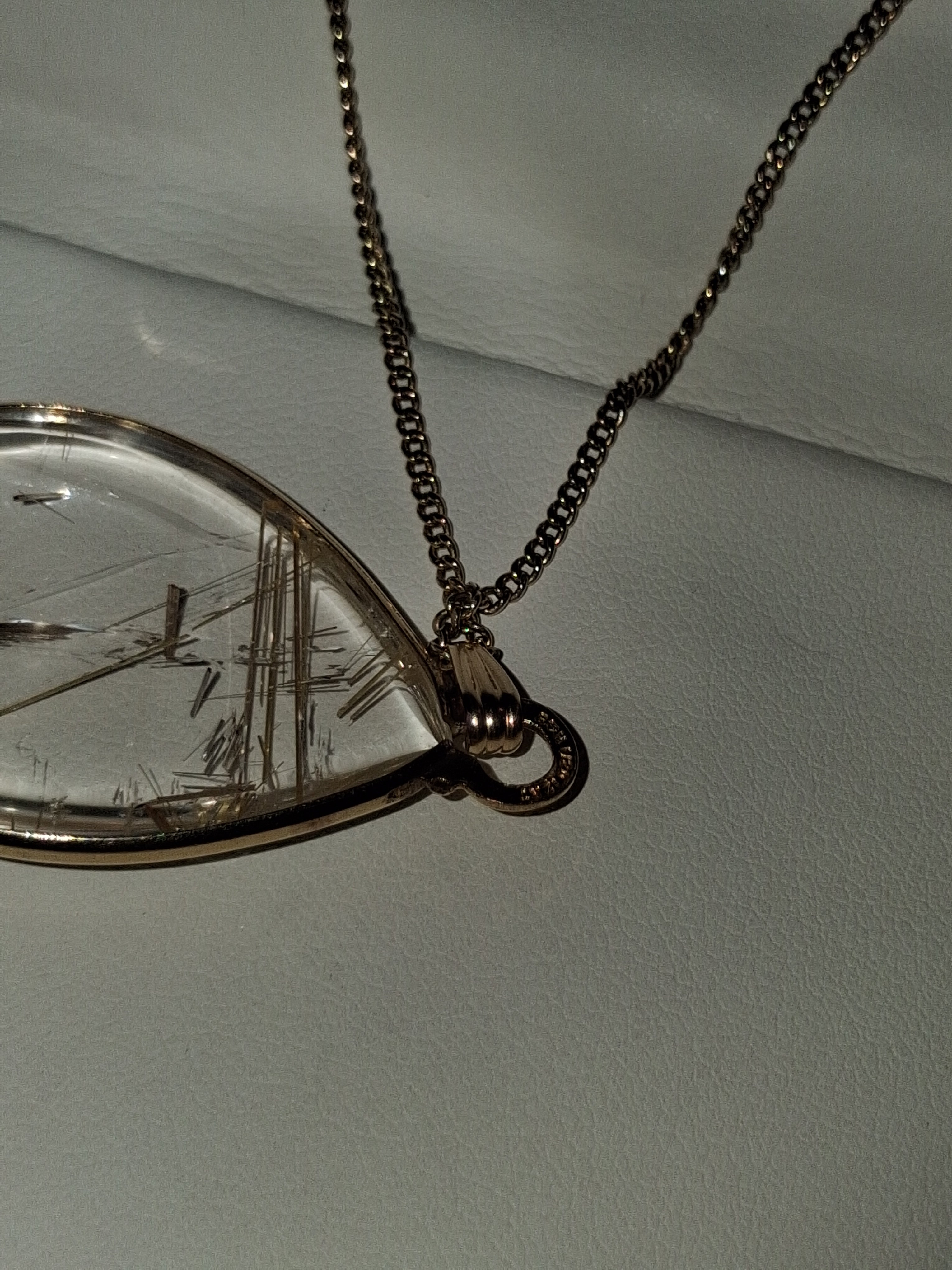 12k 1/20 G.F. necklace and pendant