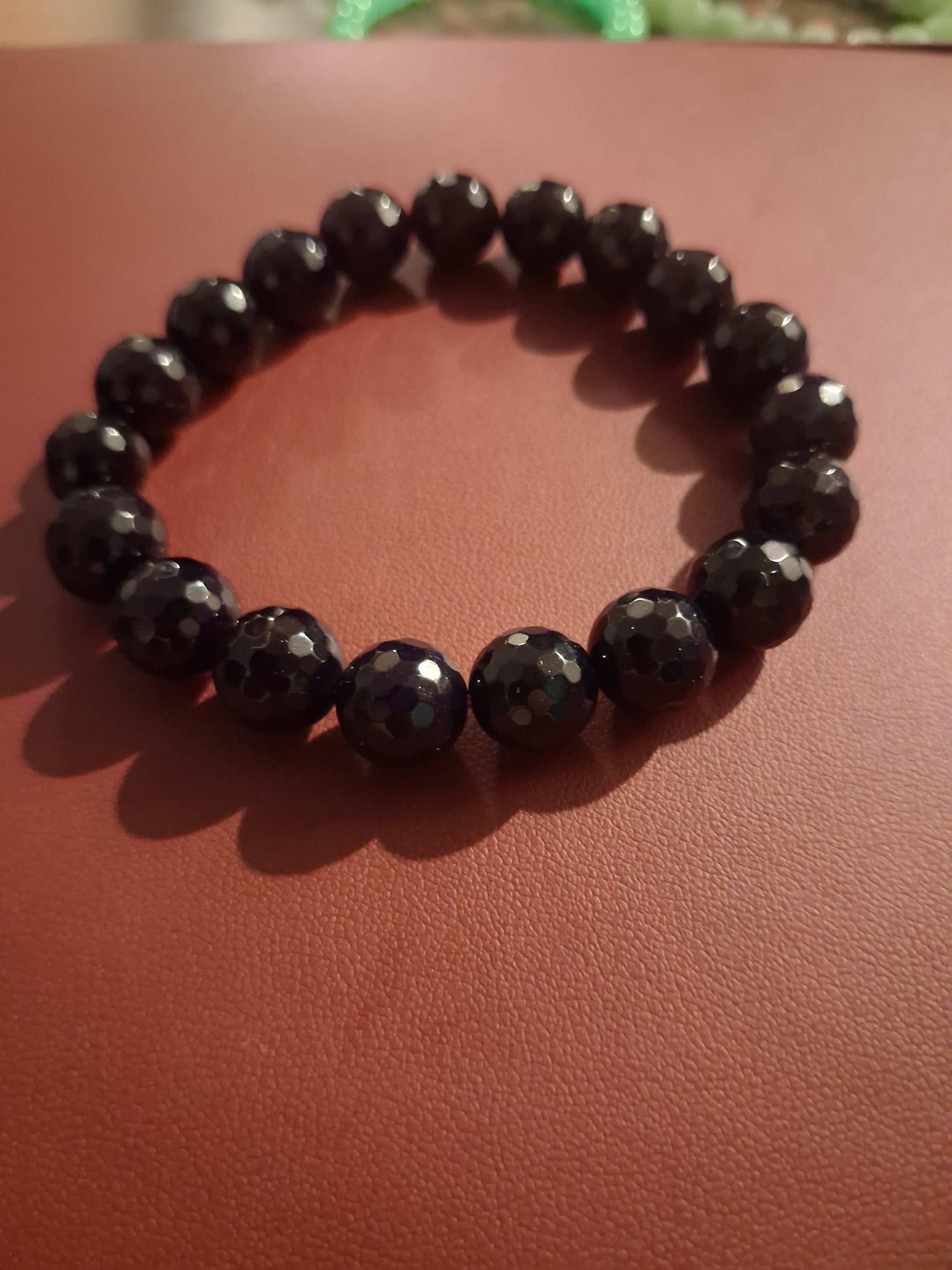 Blue tiger's eye Beaded braclet