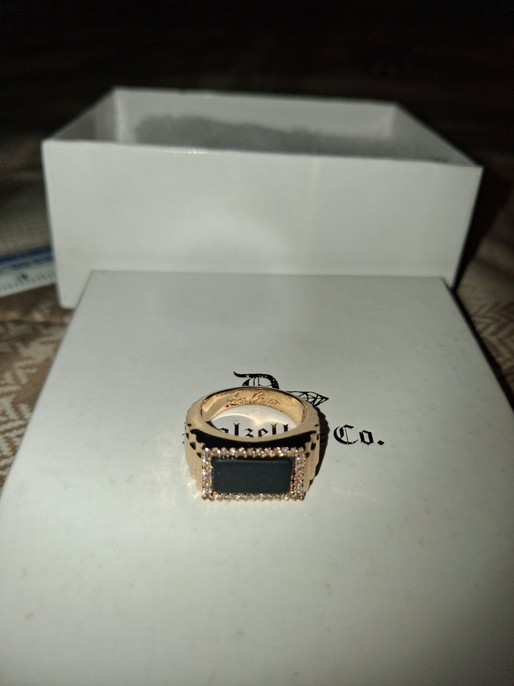 Beautiful costume pinky ring