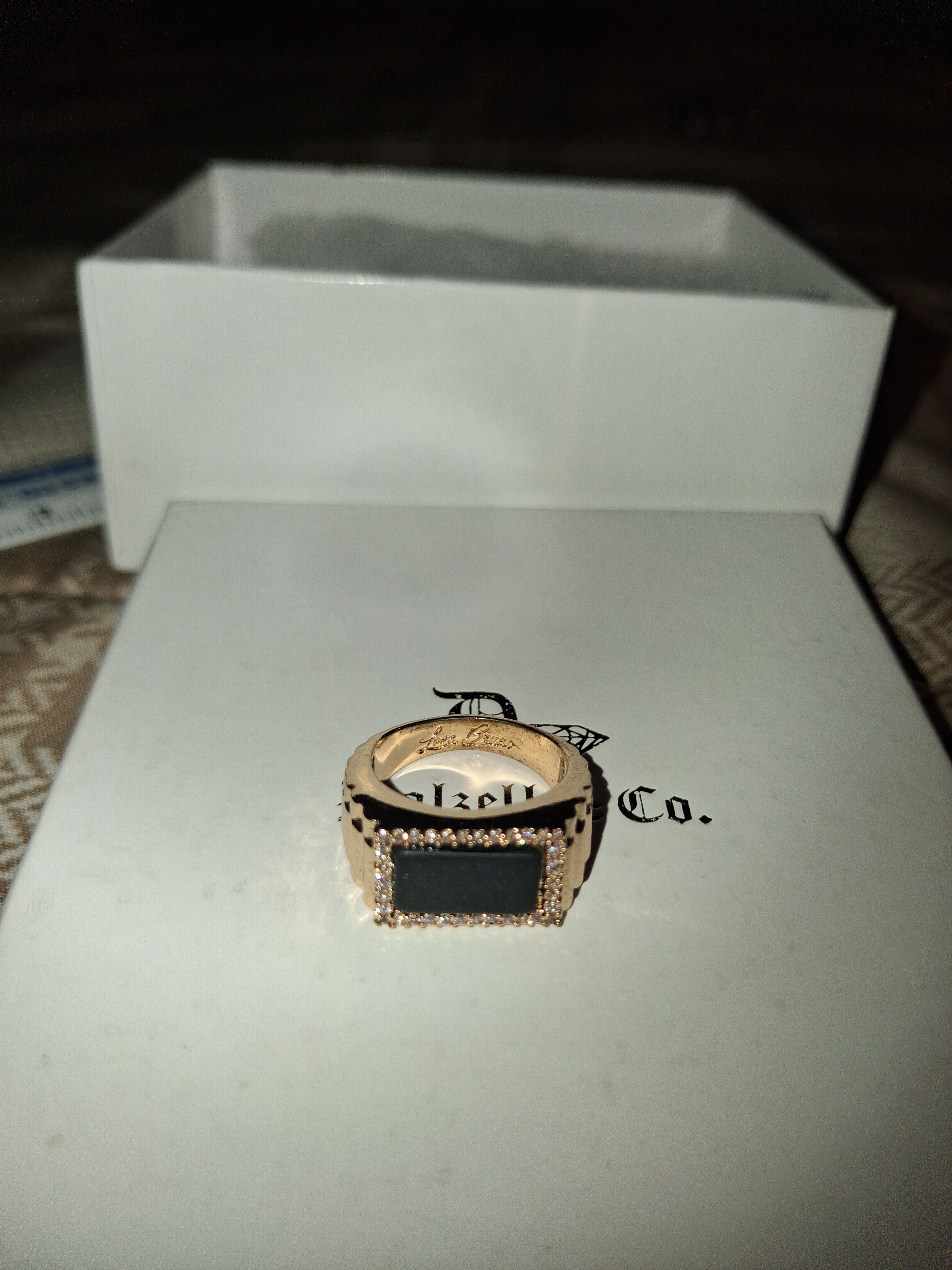 Beautiful costume pinky ring