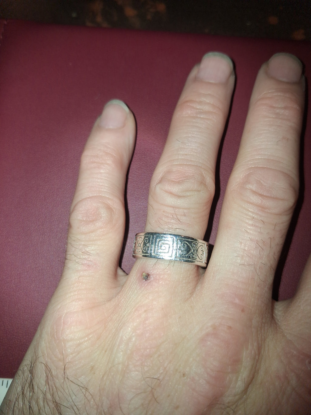 925 silver myan style handmade ring.