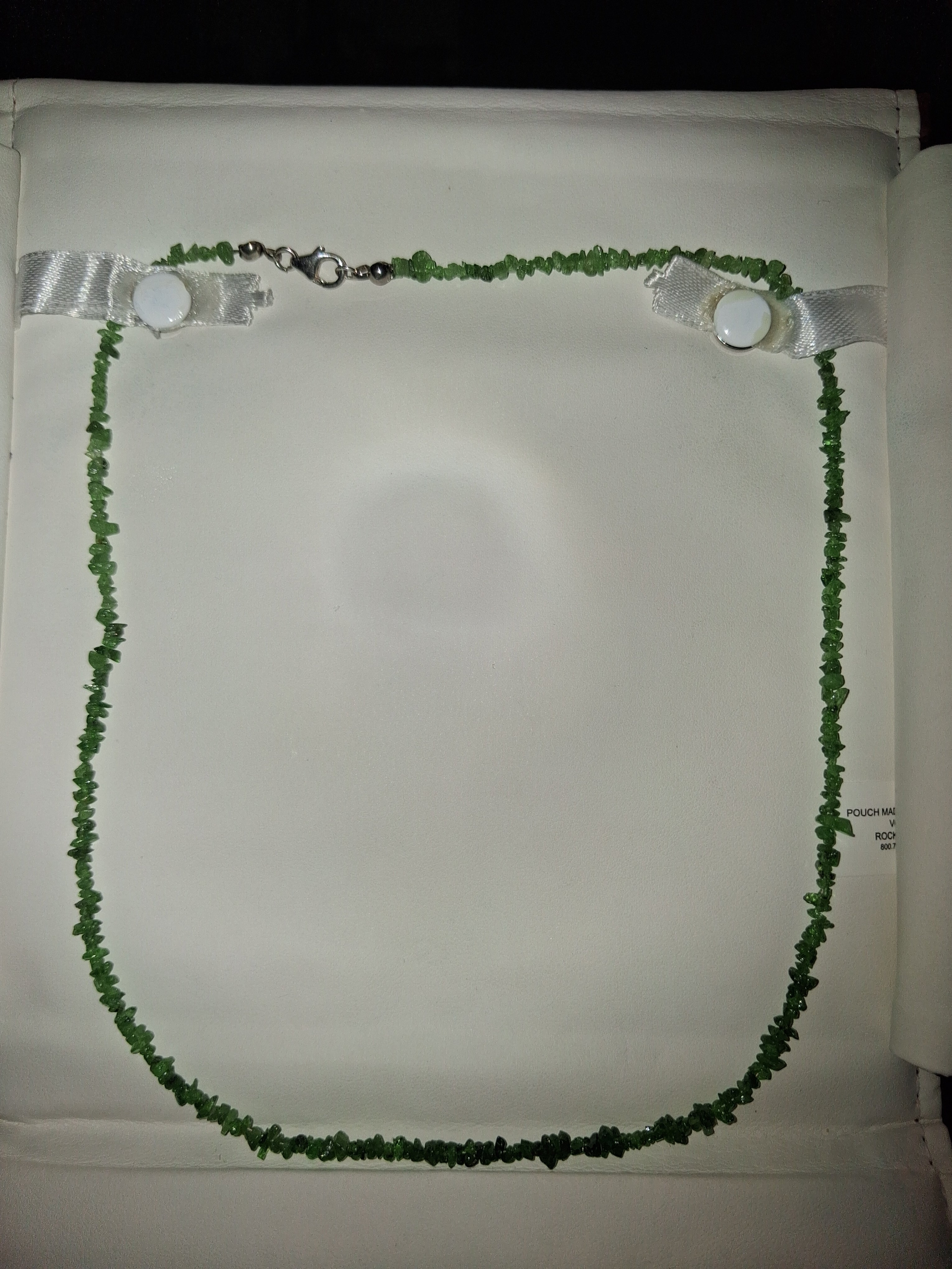 925 silver Handmade beaded necklace