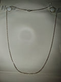 925 silver necklace 19inch