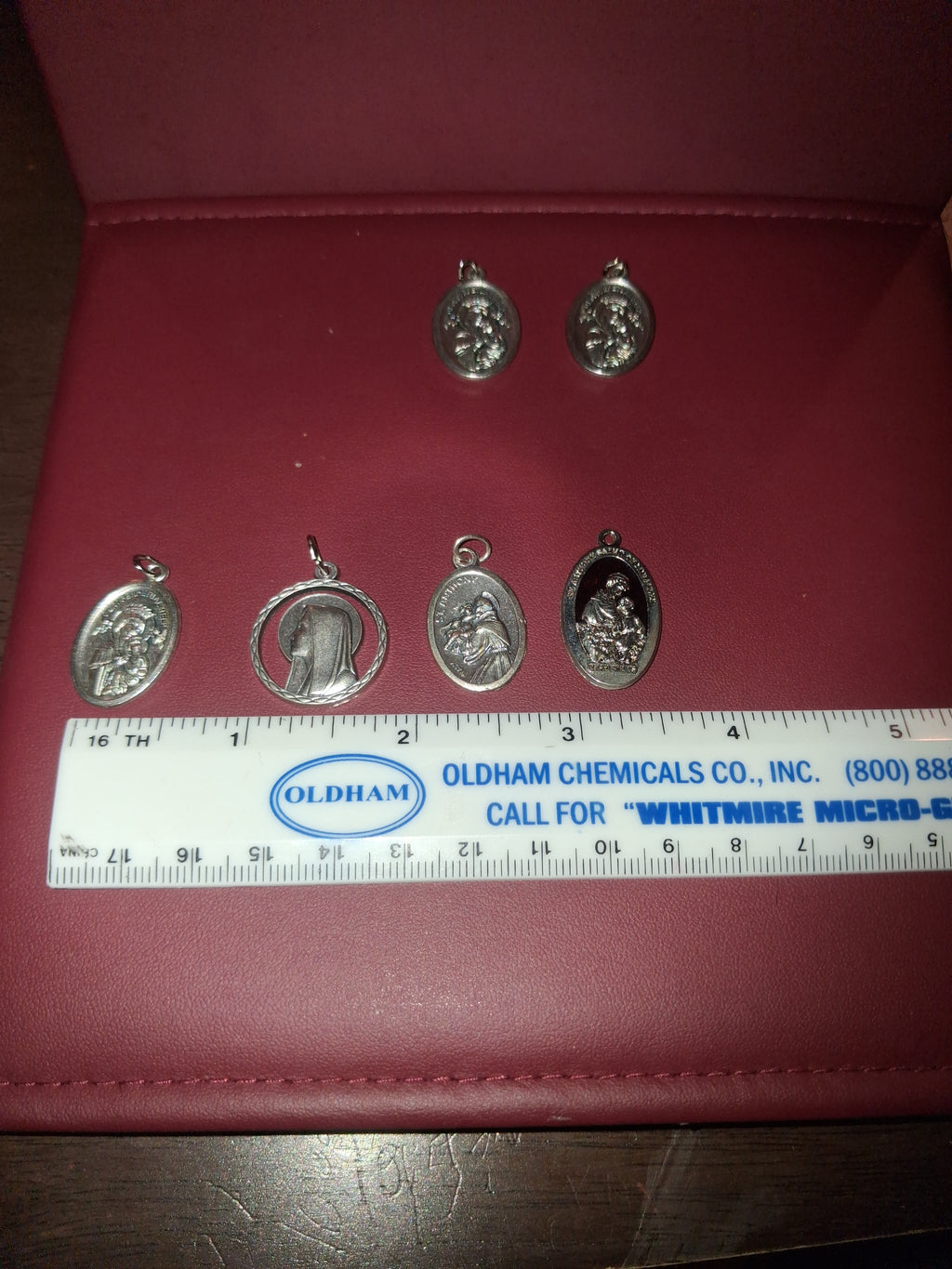 6 estate Mother Mary/Religious Pendants.