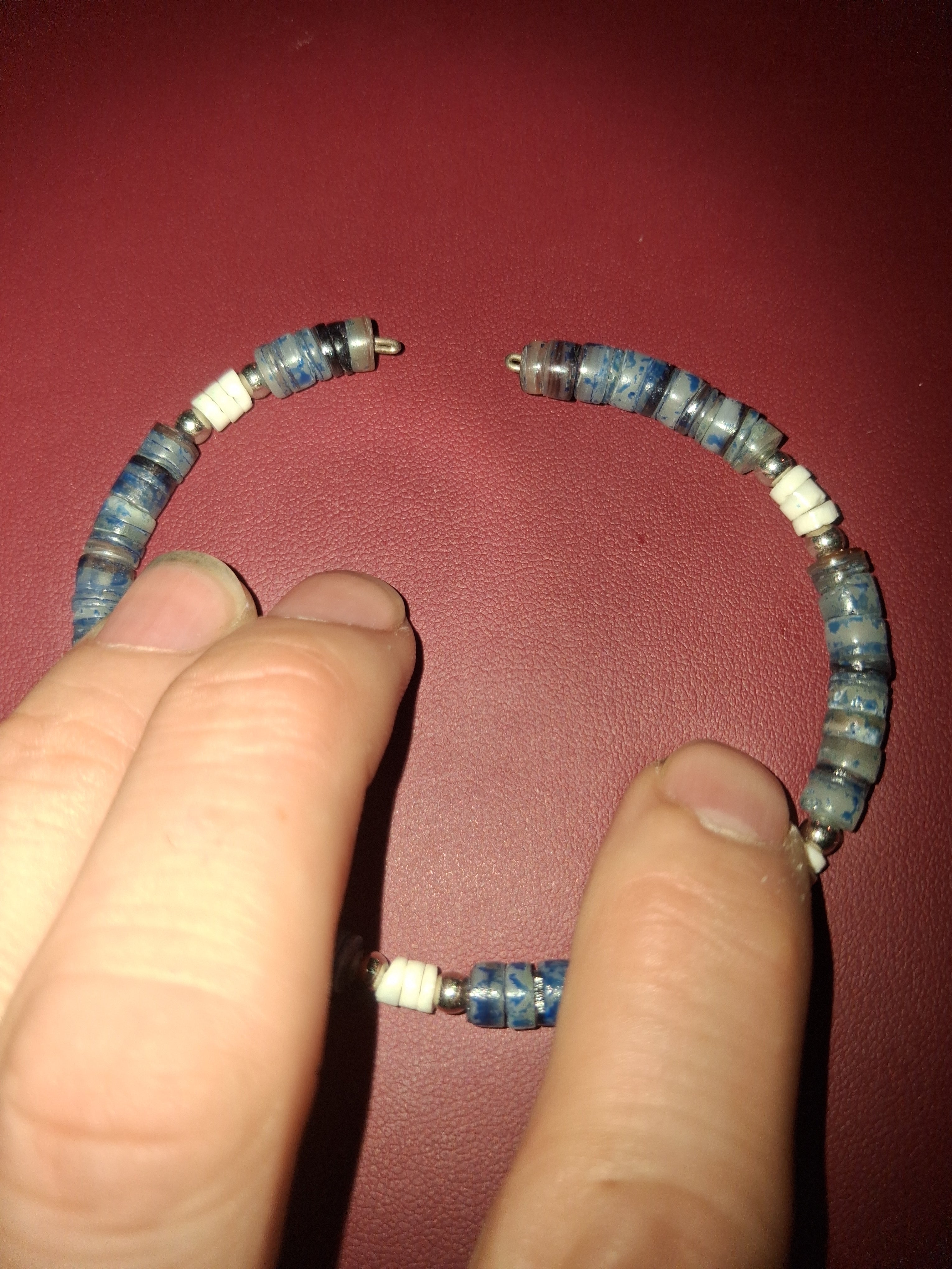 lapis lazuli handmade stretch braclet