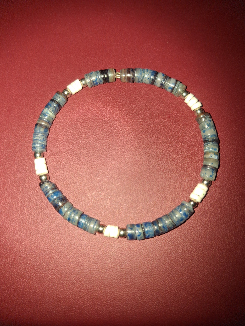 lapis lazuli handmade stretch braclet
