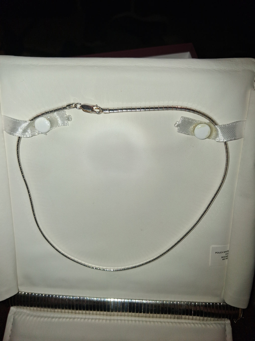 925 silver necklace with braclet