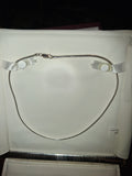 925 silver necklace with braclet