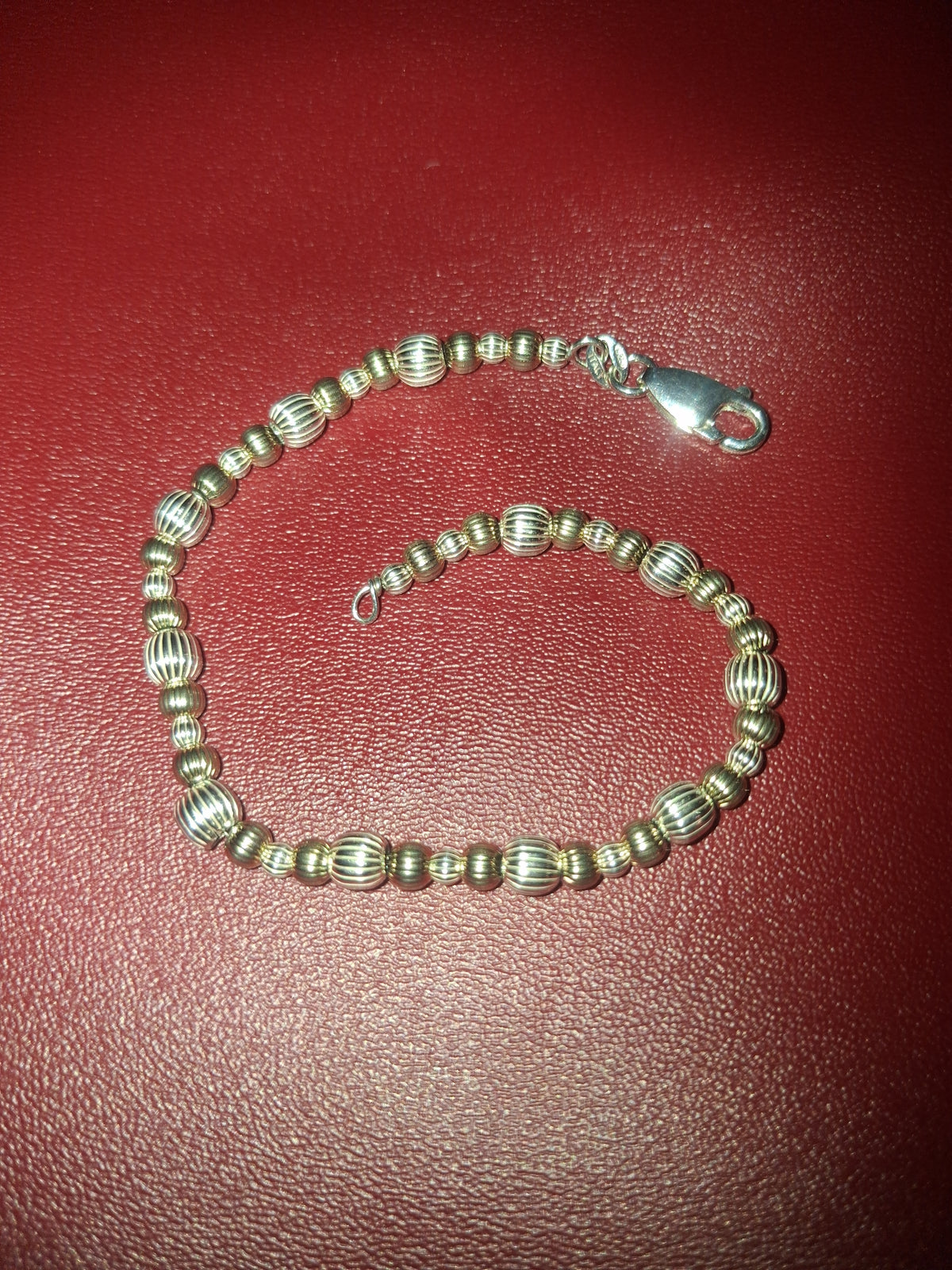 Handmade 925 silver bracelet 8-inches. Always authentic, Always tested.
