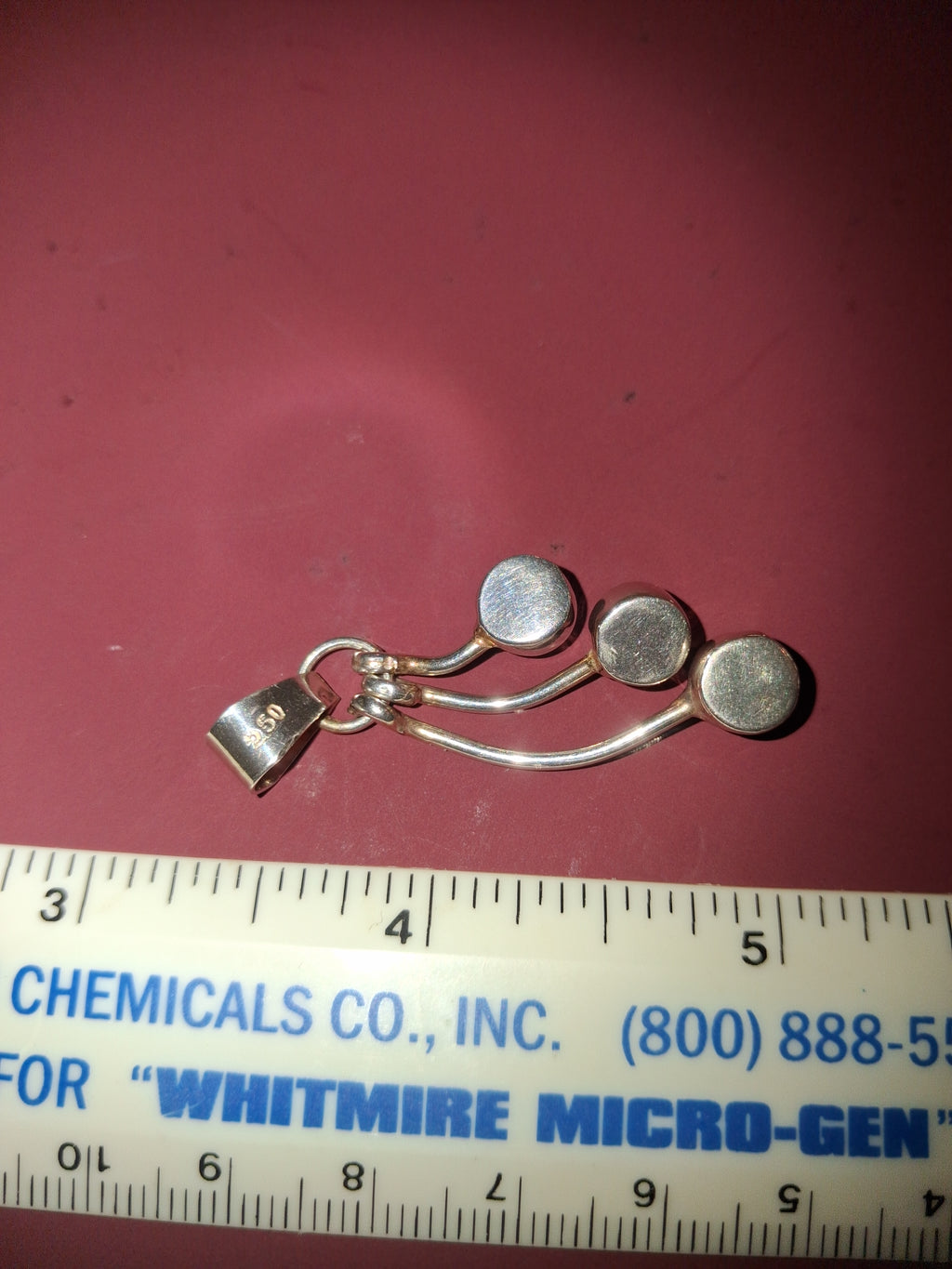 95% silver 950 pendant
