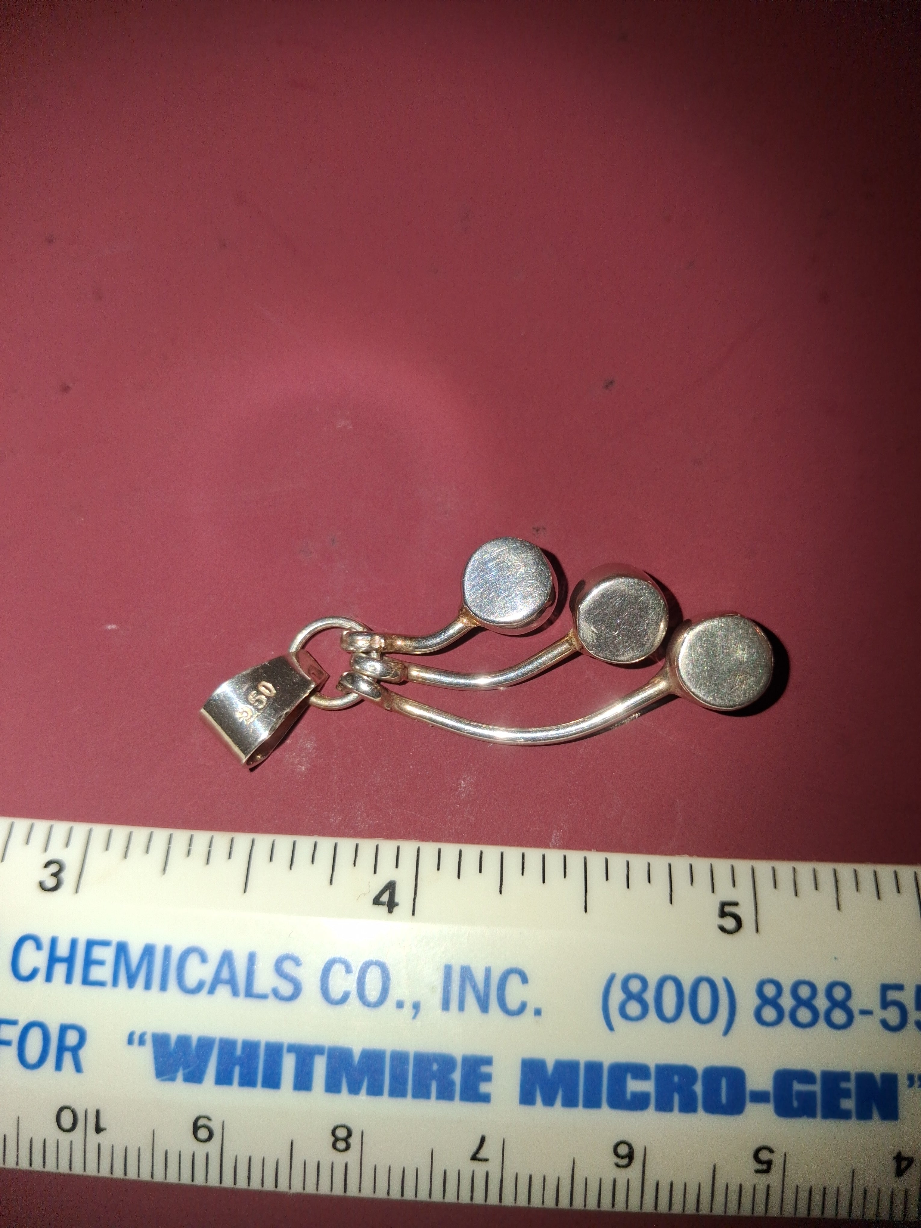 95% silver 950 pendant