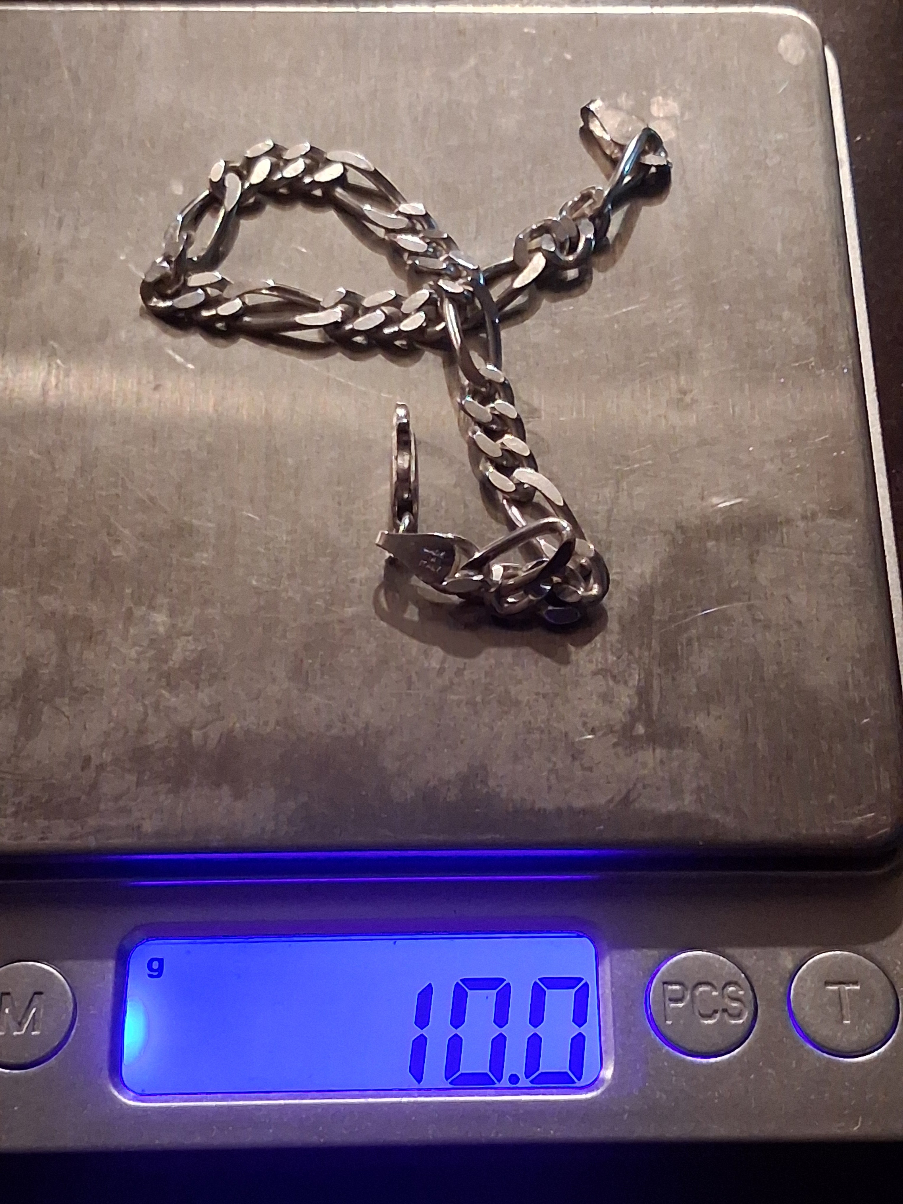 925 silver braclet 7.5 inches