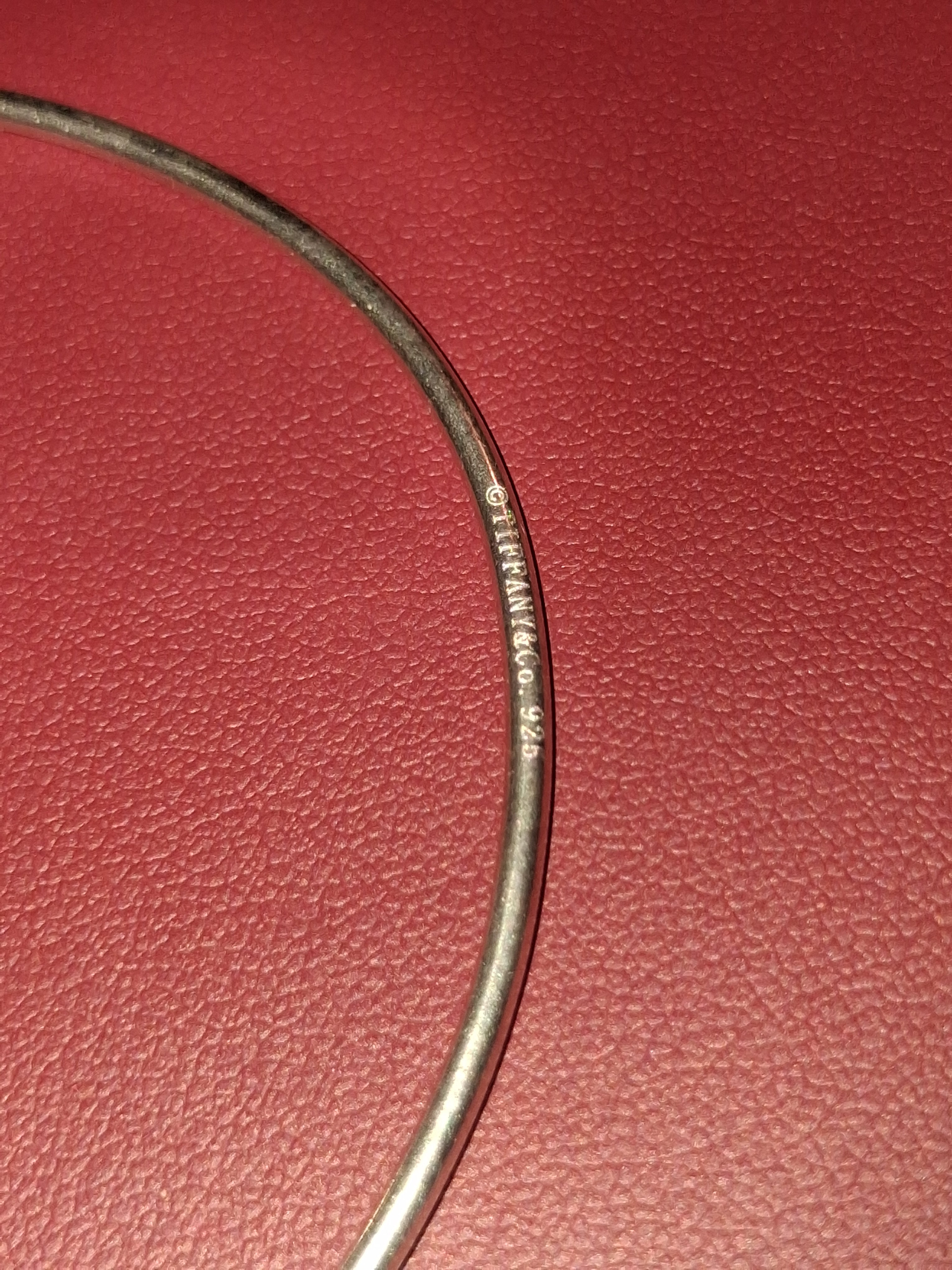 925 bangle style tiffany co bracelet