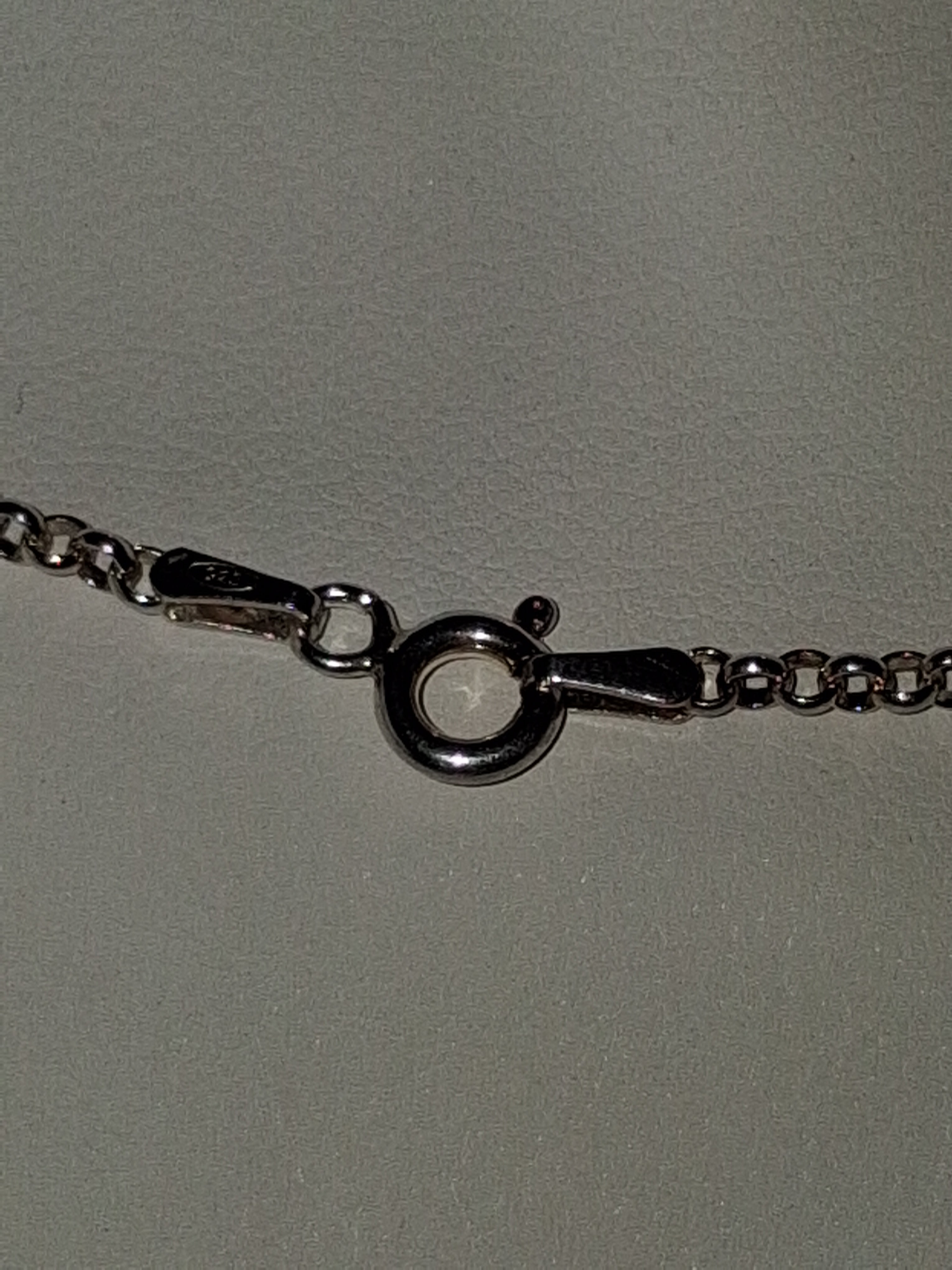 925 silver necklace 19inch