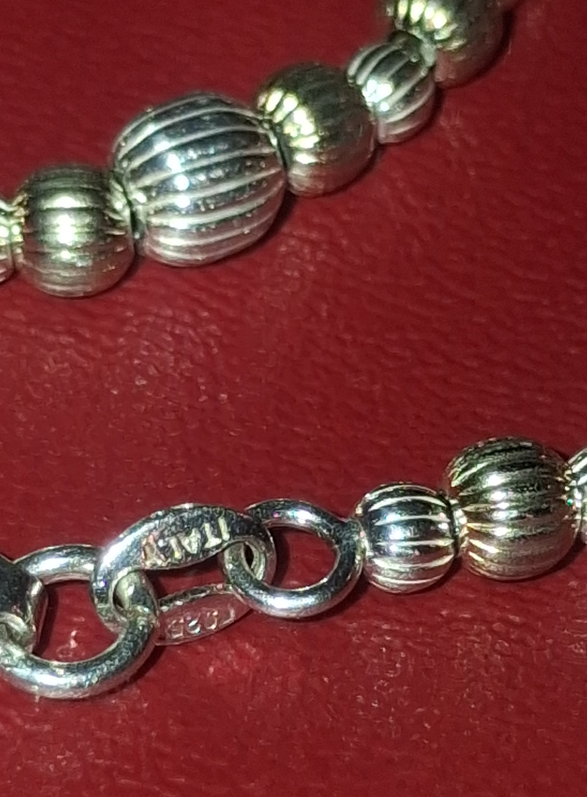 Handmade 925 silver bracelet 8-inches. Always authentic, Always tested.
