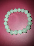 Nephrite jade beaded braclet