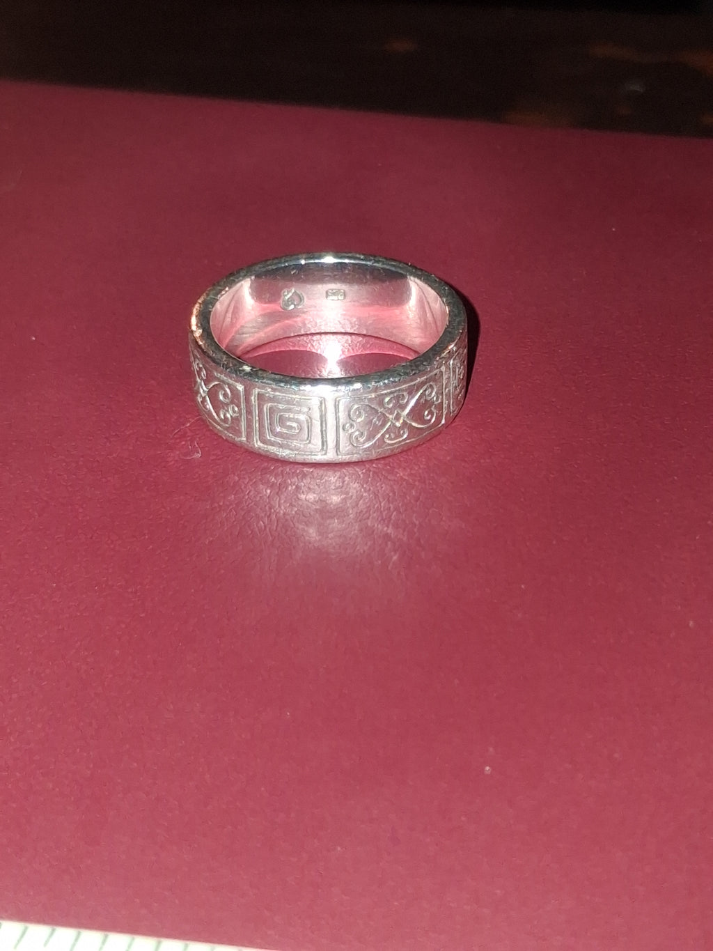 925 silver myan style handmade ring.