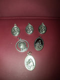 6 estate Mother Mary/Religious Pendants.