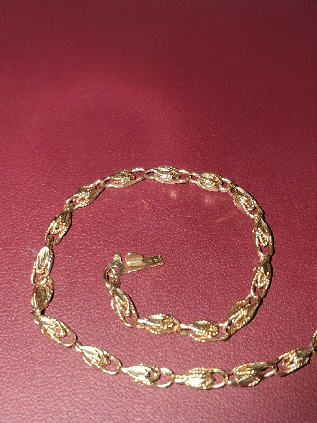 14k solid gold handmade.
