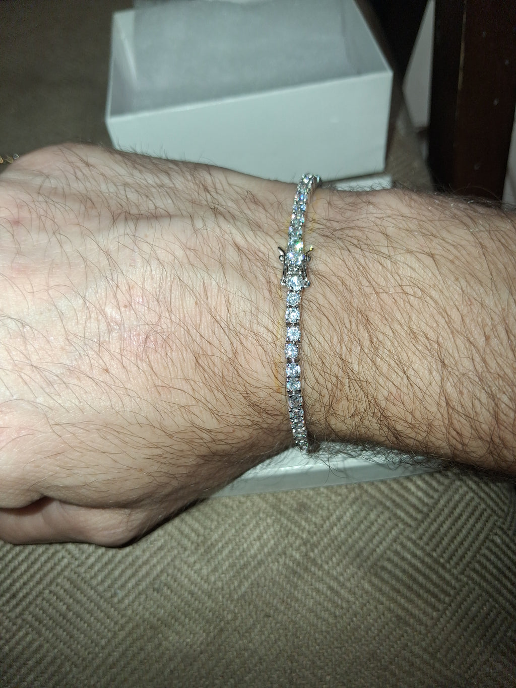 Costume cz 7inch braclet