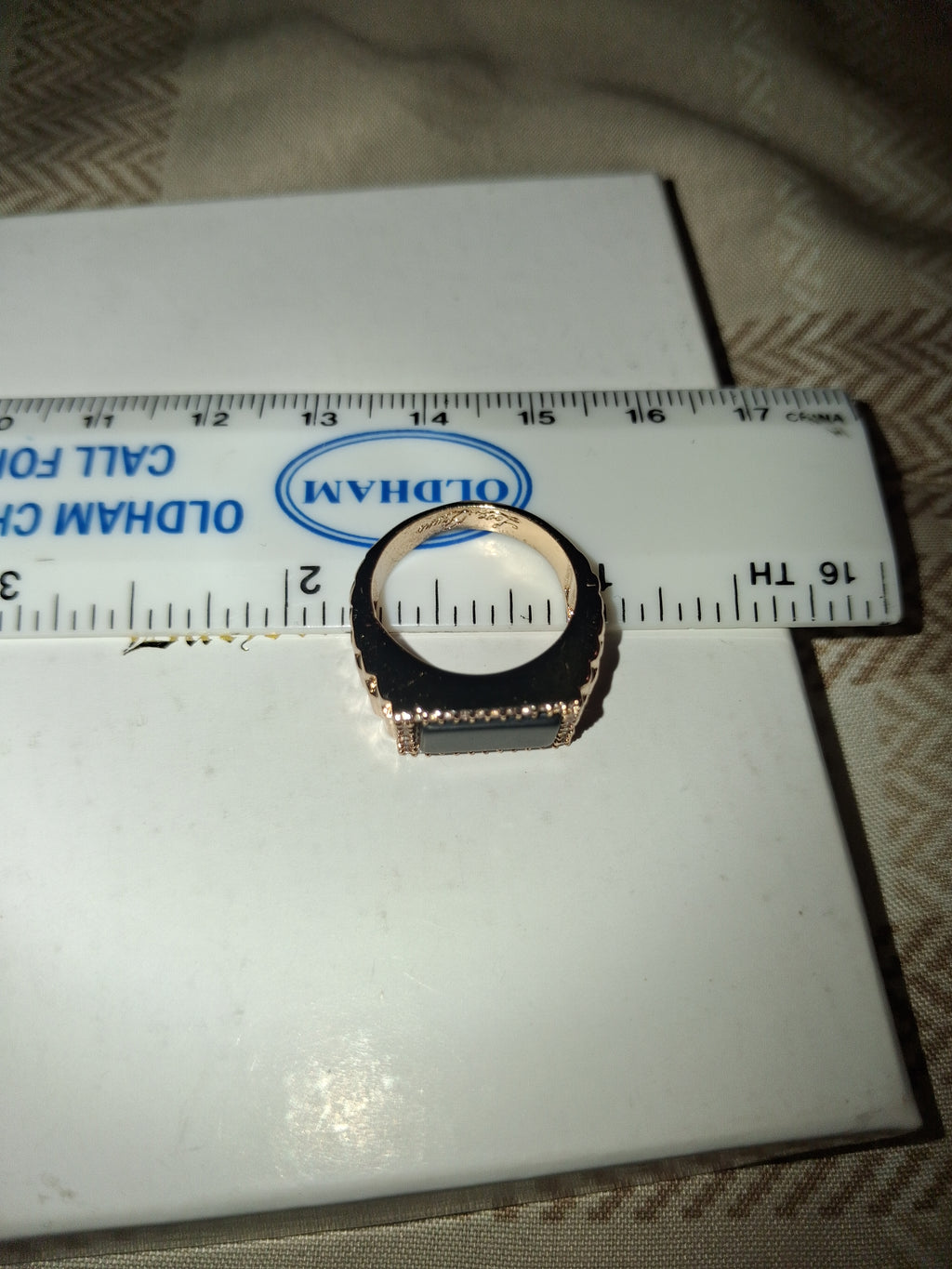 Beautiful costume pinky ring