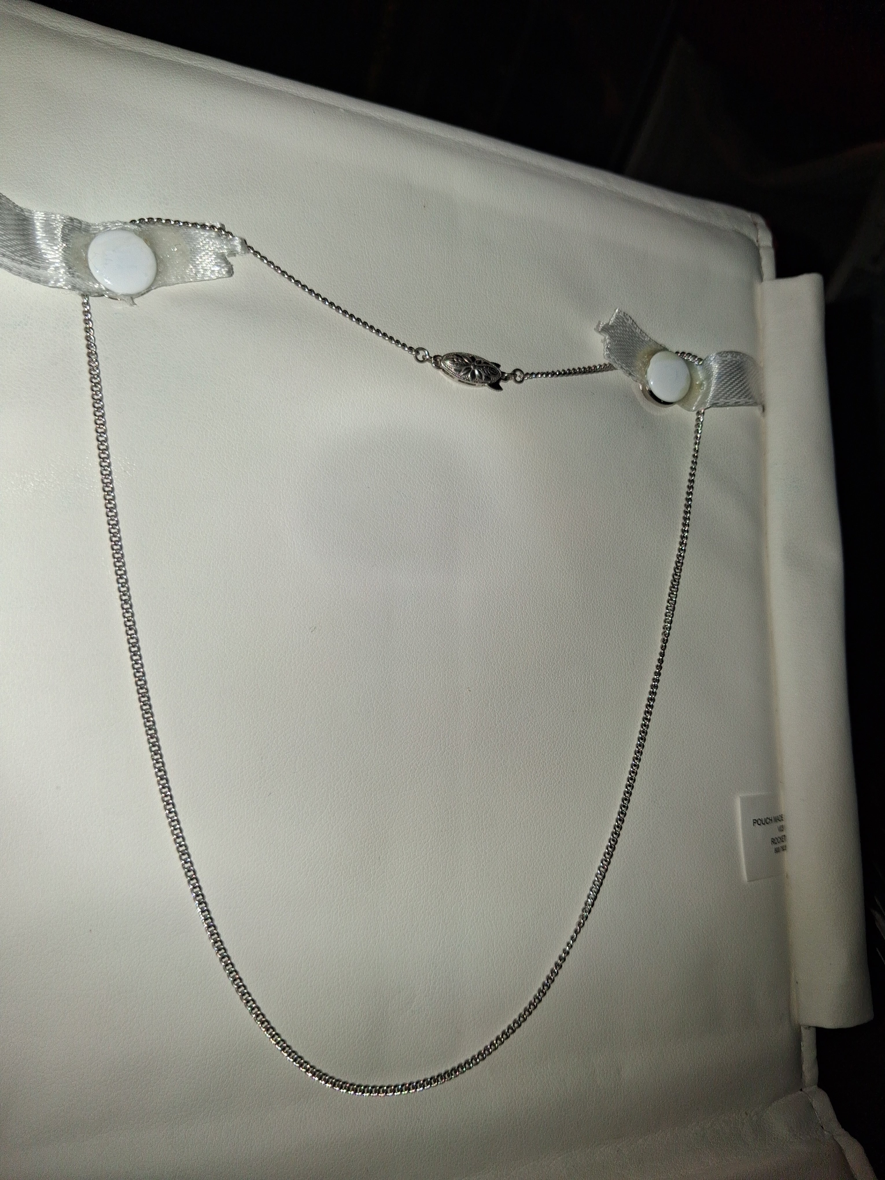 925 silver victorian era handmade necklace.