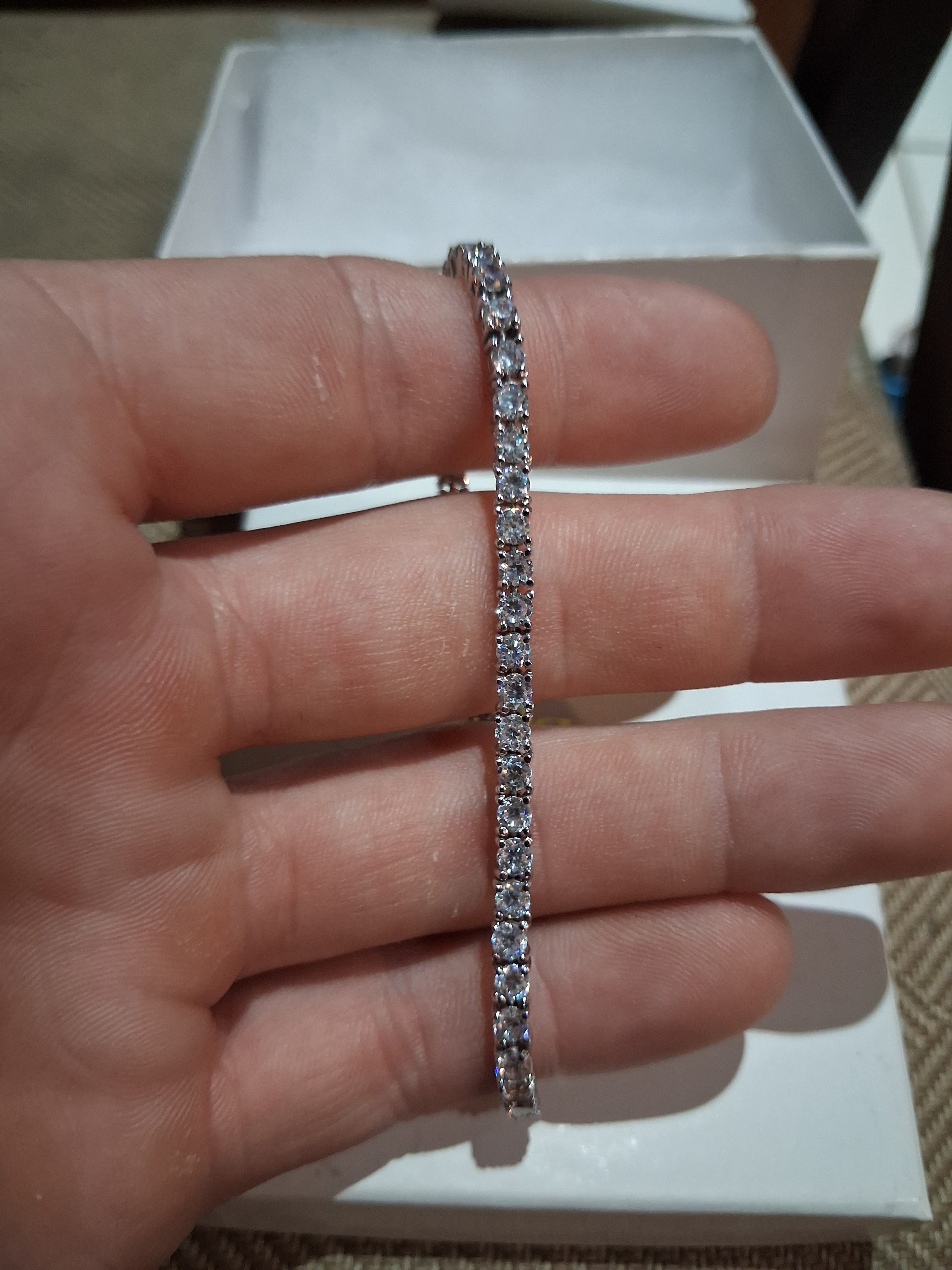 Costume cz 7inch braclet
